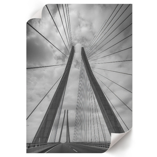 Poster auf leinwand Moderne Brücke