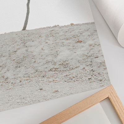 Poster kunstdruck Einsamer Baum