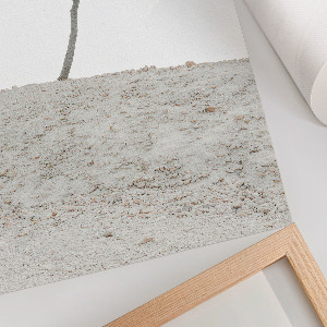 Poster kunstdruck Einsamer Baum