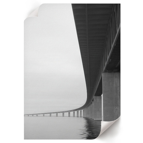 Wand poster Brücke und Wasser