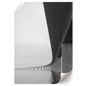 Wand poster Brücke und Wasser