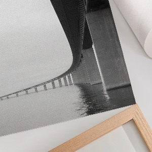 Wand poster Brücke und Wasser