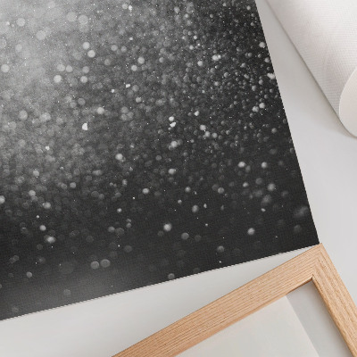 Kunstdruck poster Leuchtender Glitzer