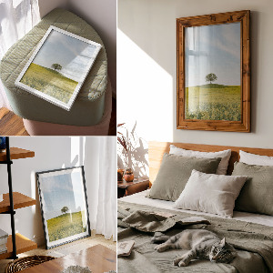 Poster na stenu Osamelý strom