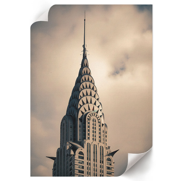 Poster kunstdruck Die Architektur des Gebäudes