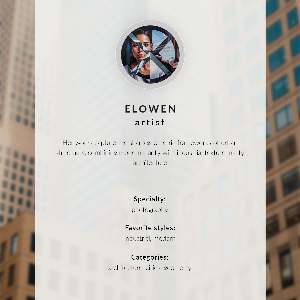 Poster kunstdruck Die Architektur des Gebäudes