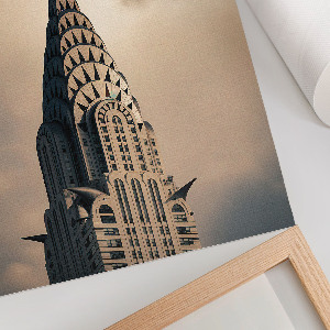 Poster kunstdruck Die Architektur des Gebäudes