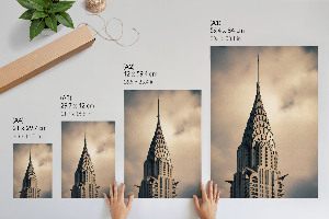 Poster kunstdruck Die Architektur des Gebäudes