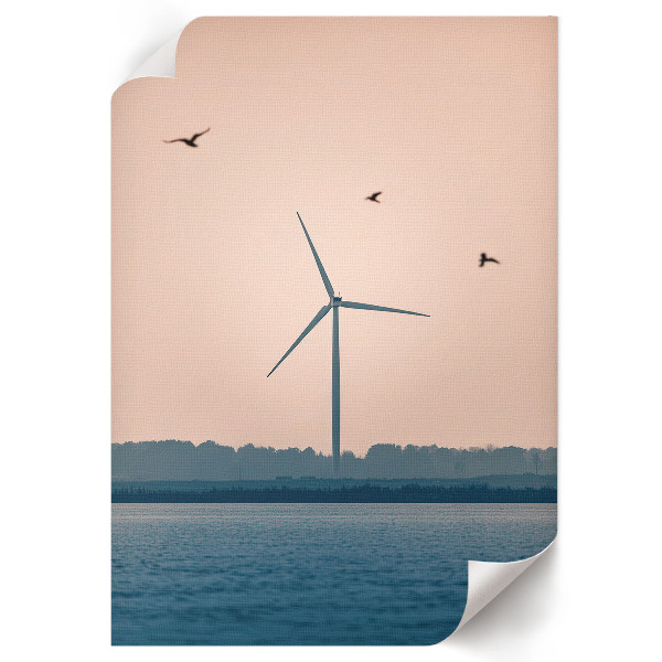 Wand poster Ein friedliches Panorama