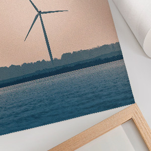 Wand poster Ein friedliches Panorama