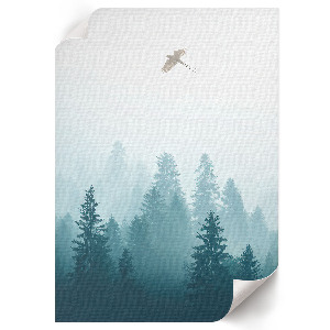 Kunstdruck poster Ein Vogel im Flug