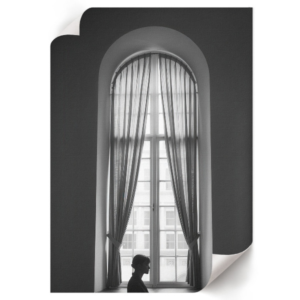 Poster leinwand Vintage-Fenster