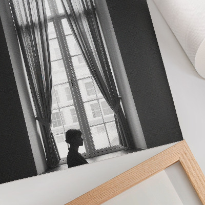 Poster leinwand Vintage-Fenster