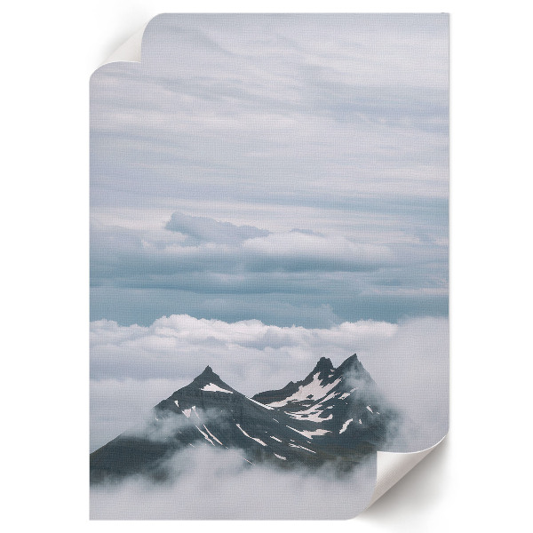 Wand poster Bergpanorama