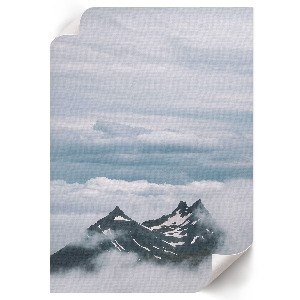 Wand poster Bergpanorama