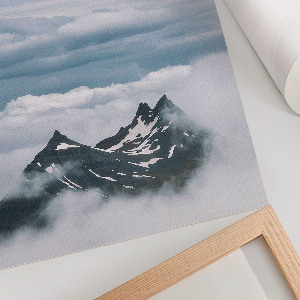 Wand poster Bergpanorama