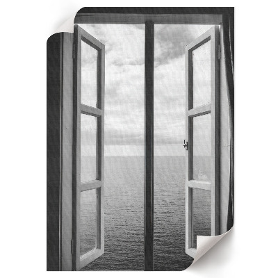Kunstdruck poster Fenster öffnen