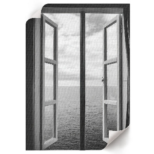 Kunstdruck poster Fenster öffnen