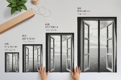Kunstdruck poster Fenster öffnen