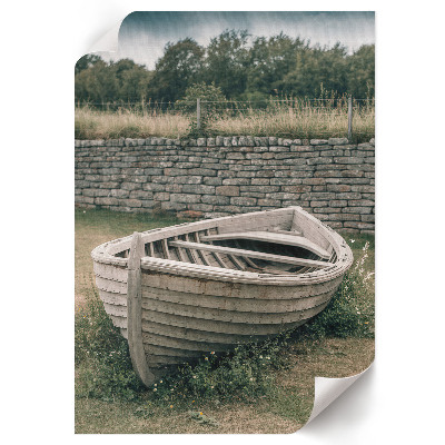 Poster leinwand Altes Boot