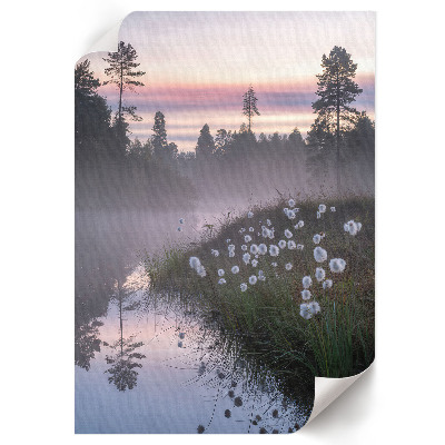 Poster kunstdruck See am Morgen