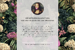 Poster kunstdruck See am Morgen