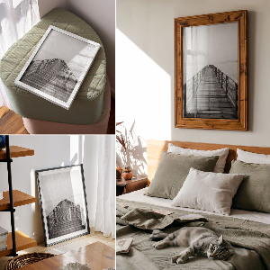 Wand poster Schwarze Brücke