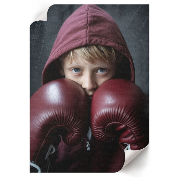 Kunstdruck leinwand Junger Boxer