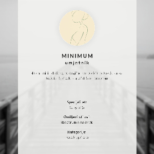 Plagát do izby Hmlistá krajina