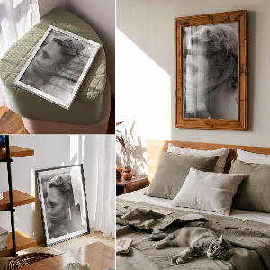 Plagát do obývačky Portrét ženy