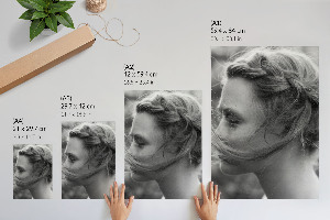 Plagát do obývačky Portrét ženy