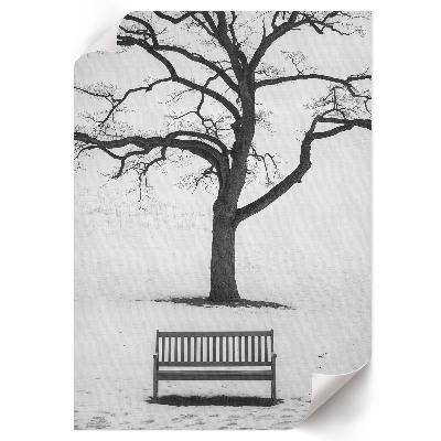 Kunstdruck leinwand Winterfrieden
