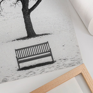 Retro plagát Zimný pokoj