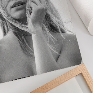 Plagát do obývačky Čiernobiela krása