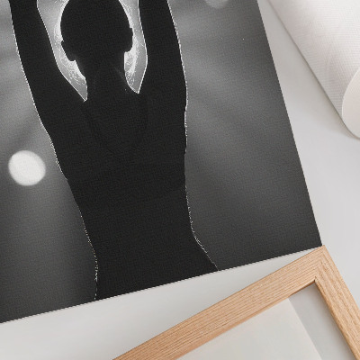 Kunstdruck leinwand Tanzen im Licht