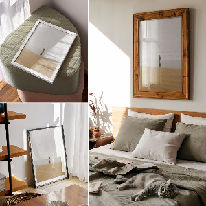 Plagát do obývačky Samota na pláži