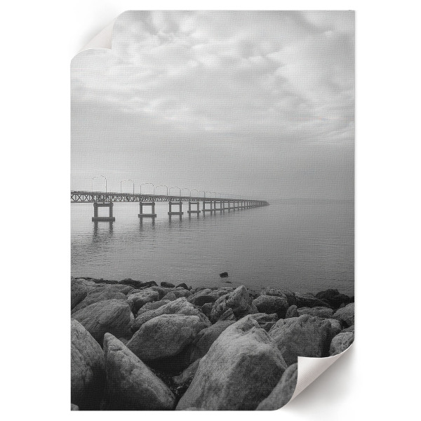 Bilder poster Die Brücke und das Meer
