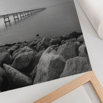 Bilder poster Die Brücke und das Meer
