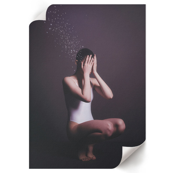 Poster leinwand Das Geheimnis einer Frau