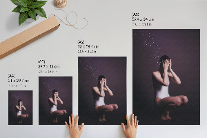 Poster leinwand Das Geheimnis einer Frau