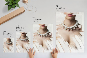 Kunstdruck poster Künstlerischer Kontrast