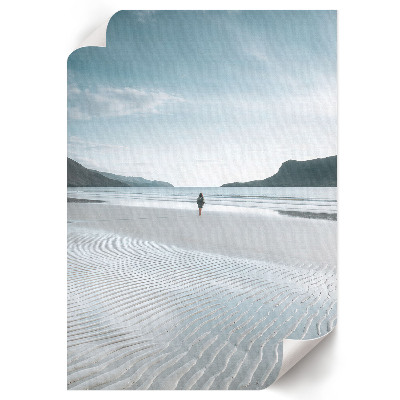 Kunstdruck leinwand Ruhiger Strand