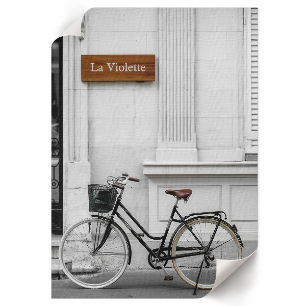 Bilder poster Fahrrad an der Wand