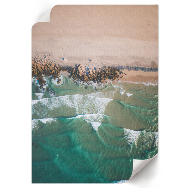 Poster leinwand Strandlandschaft