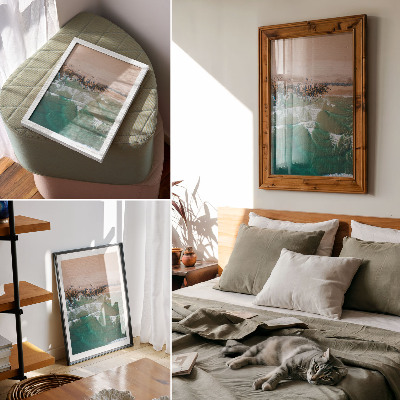 Poster leinwand Strandlandschaft