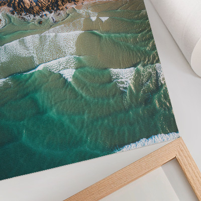 Poster leinwand Strandlandschaft