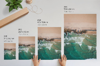 Poster leinwand Strandlandschaft