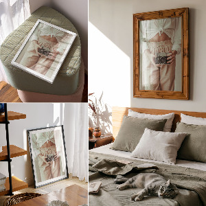 Plagát do izby Retro fotoaparát