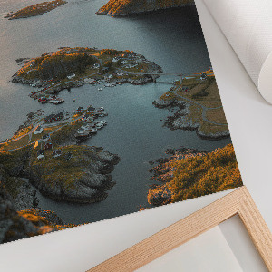 Plagát do izby Horská panoráma