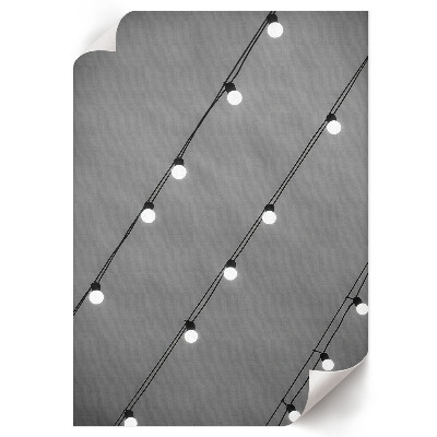 Wand poster Vintage-Beleuchtung